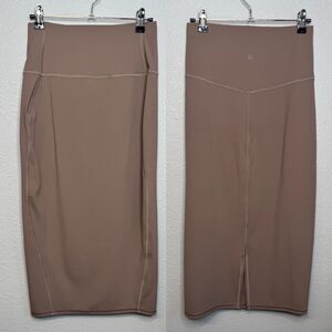 Lululemon Women’s Size 6 Nulu Slim Fit HR Athletic Skirt High Rise TPTC
